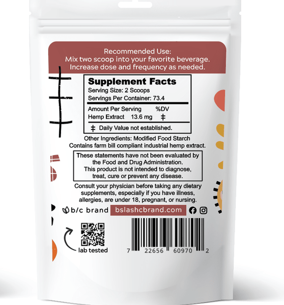 CBG - Water Soluble CBG Powder - Flavorless - 1000mg